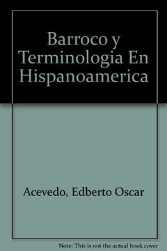 portada Barroco y Terminología en Hispanoamérica (in Spanish)