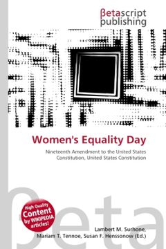 Women's Equality Day (en Inglés)