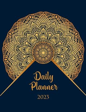 portada Daily Planner 2022: Large Size 8.5 x 11 One Day Per Page 365 Days Appointment Planner 2022 Agenda