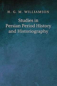 portada studies in persian period history and historiography (en Inglés)
