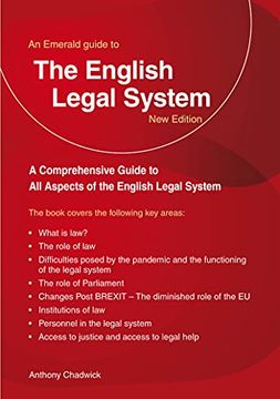 portada A Guide to the English Legal System (en Inglés)