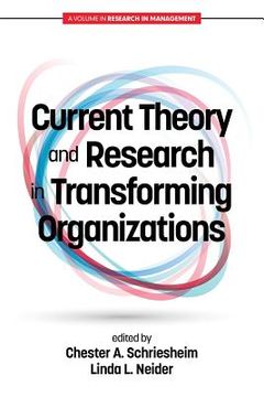 portada Current Theory and Research in Transforming Organizations (in English)