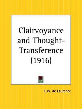 portada clairvoyance and thought-transference (in English)