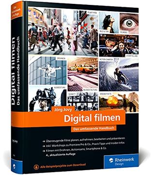 portada Digital Filmen: Das Umfassende Handbuch: Filme Planen, Aufnehmen, Bearbeiten und Präsentieren (Neue Auflage 2021) (in German)