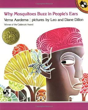 portada Why Mosquitoes Buzz in People's Ears: A West African Tale (Picture Puffin s. ) (en Inglés)