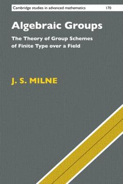 portada Algebraic Groups (Cambridge Studies in Advanced Mathematics, Series Number 170) (en Inglés)