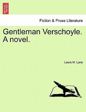 portada gentleman verschoyle. a novel. (en Inglés)