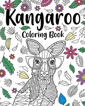 portada Kangaroo Coloring Book (en Inglés)