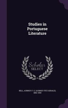 portada Studies in Portuguese Literature (en Inglés)
