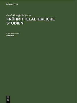 portada Frühmittelalterliche Studien. Band 14 