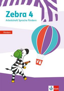 portada Zebra 4. Arbeitsheft Fördern Klasse 4 (in German)