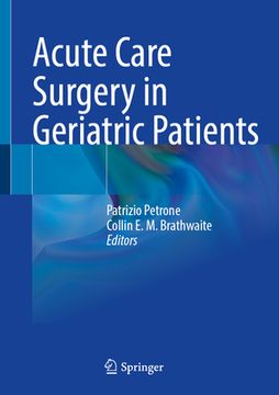 portada Acute Care Surgery in Geriatric Patients