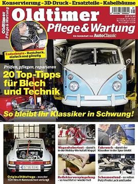 portada Oldtimer Pflege und Wartung (en Alemán)