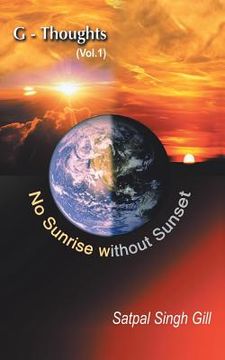 portada G-Thoughts (Vol. 1): No Sunrise Without Sunset (en Inglés)