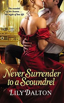 portada Never Surrender to a Scoundrel (One Scandalous Season)