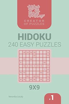portada Creator of Puzzles - Hidoku 240 Easy (Volume 1) (en Inglés)