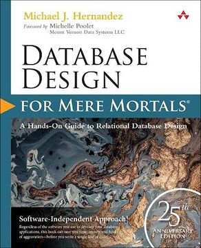 portada Database Design for Mere Mortals: 25Th Anniversary Edition (en Inglés)