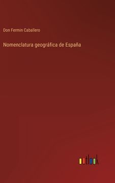 portada Nomenclatura geográfica de España