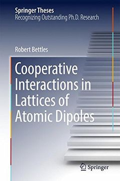 portada Cooperative Interactions in Lattices of Atomic Dipoles (Springer Theses)