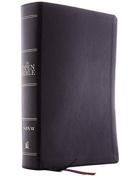 portada The Niv, Open Bible, Leathersoft, Black, Thumb Indexed, red Letter, Comfort Print: Complete Reference System 