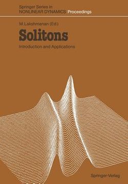 portada solitons: introduction and applications (en Inglés)