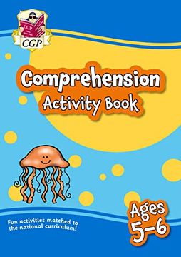 portada New English Comprehension Activity Book for Ages 5-6: Perfect for Home Learning (in English)