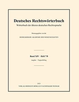 portada Deutsches Rechtswörterbuch (en Alemán)