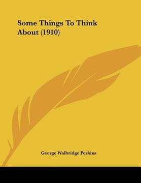 portada some things to think about (1910)