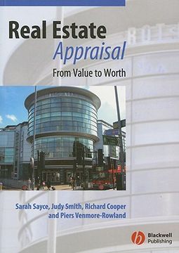 portada real estate appraisal: from value to worth