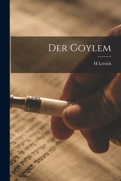 portada Der goylem (en Yiddish)