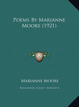 portada poems by marianne moore (1921) (en Inglés)