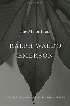 portada Ralph Waldo Emerson: The Major Prose