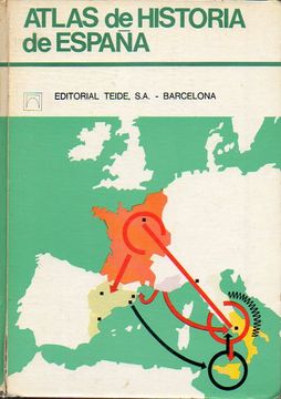 portada atlas de historia de españa. ilustrs. y mapas de j. brun margalef y r. rodríguez arroyo.