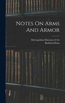 portada Notes On Arms And Armor