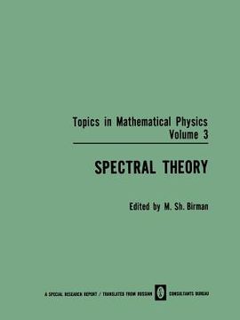 portada Spectral Theory (en Inglés)