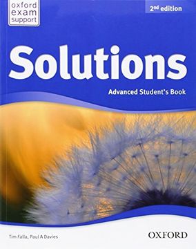 portada Solutions Advanced Student's Book Pack 2ª Edición (Solutions Second Edition) (in English)