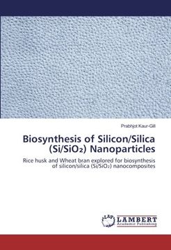 portada Biosynthesis of Silicon/Silica (Si/SiO2) Nanoparticles: Rice husk and Wheat bran explored for biosynthesis of silicon/silica (Si/SiO2) nanocomposites