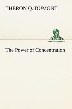 portada the power of concentration (en Inglés)