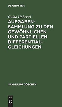 portada Aufgabensammlung zu den Gewöhnlichen und Partiellen Differentialgleichungen (en Alemán)