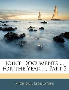 portada joint documents ... for the year ..., part 3 (en Inglés)