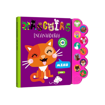 portada Mascotas Encantadoras 10 Sonidos (in Spanish)