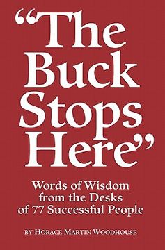 portada the buck stops here (en Inglés)