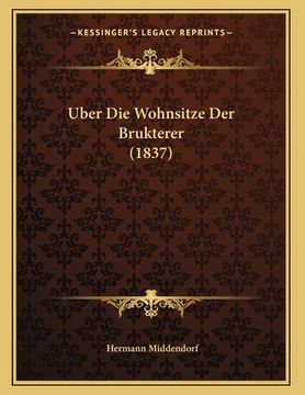 portada Uber Die Wohnsitze Der Brukterer (1837) (in German)