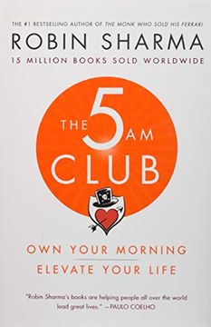 portada The 5 am Club: Own Your Morning. Elevate Your Life. (en Inglés)