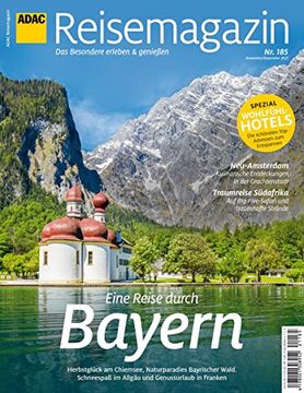 portada Adac Reisemagazin 10/21 mit Titelthema Bayern (en Alemán)