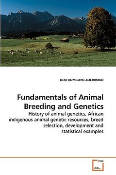 portada fundamentals of animal breeding and genetics (in English)