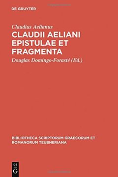 portada claudii aeliani epistulae et fragmenta (in English)