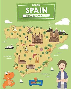 portada Spain: Travel for Kids: The fun way to Discover Spain: 11 (Travel Guide for Kids) (en Inglés)