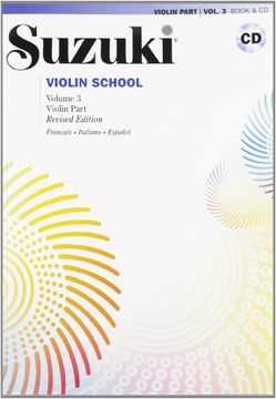 portada Suzuki Violin School - Vol.3 + CD (French/Spanish dition) +CD