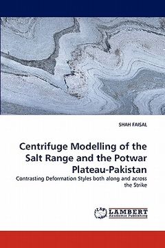 portada centrifuge modelling of the salt range and the potwar plateau-pakistan (en Inglés)